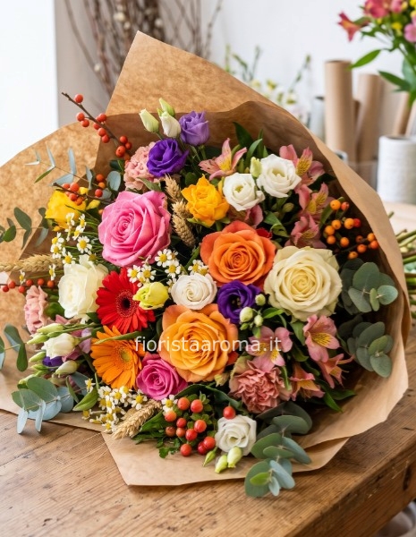Bouquet di rose e mix