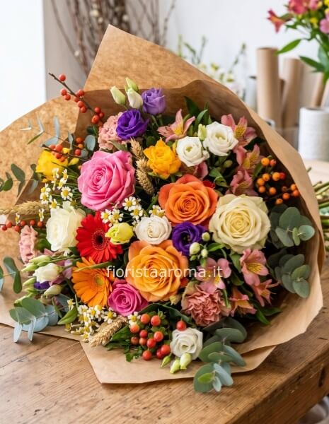 Bouquet di rose e mix