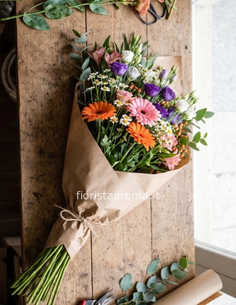 Fascio di fiori mix