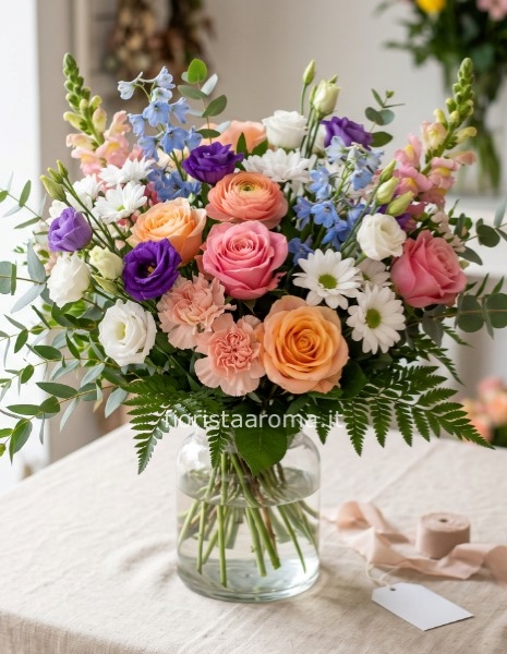 Bouquet di fiori misti grande