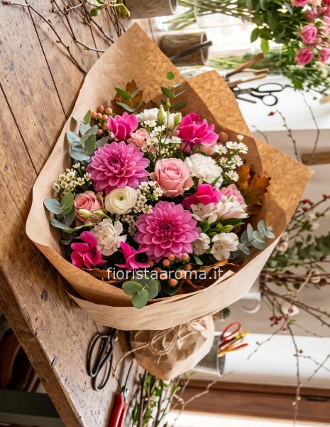 Bouquet rosato